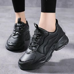 Casual Shoes Sneakers Women Running Comfortable Breathable Fashion Outdoor Sports Increasing Height