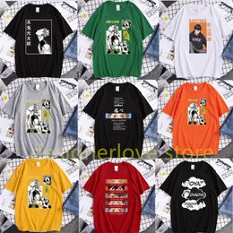 tobio haikyuu t shirt cartoon anime haikyuu tshirt designer mens kageyama oversized t-shirt plus size black white red green man outfit funny eyes bokuto Janpan trendy