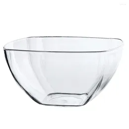 Bowls Salad Bowl Acrylic Serving Large Capacity Mixing Plastic Fruit Vegetable Soup Ice Cream