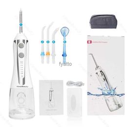 Other Appliances Oral irrigator water cable for tooth cleaning and Withening Device 5-mode USB charging H240322