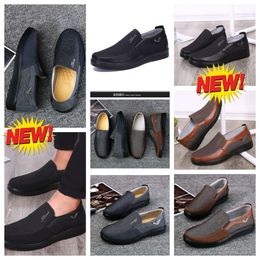 Model Formal Designers GAI Mans Black Shoes Point Toes party banquet suits Men Business heel designer Breathable Shoe EUR 38-50 soft