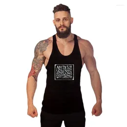 Men's Tank Tops Aqua Gym Clothing Man N Hunger Force Frylock Sleeveless Regular Top Men Black