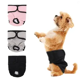 Dog Apparel Reusable Nappies 3 Packs Washable Diapers For Female Dogs S/M/L Size Adjustable Diaper