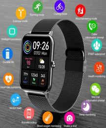 LIGE New Smart Watch Men Full Touch Screen Sport Fitness Watch IP67 Waterproof Bluetooth For Android ios 2022 Smartwatch 6 Colours 2165128