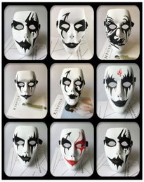 Halloween face mask white jabbawockeez mask hiphop jabbawockeez mask white hip hop plain masquerade masks7483755