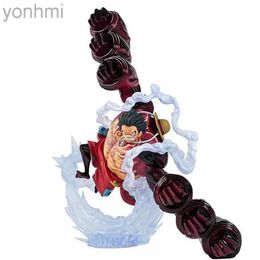 Action Toy Figures Anime Gear 4 Luffy One Piece Figures Monkey D Luffy Snake Man Action Figures 20cm PVC Model Collection Ornamen Toys Doll Gifts 240322