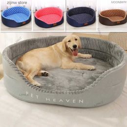 kennels pens Large dog mats coral mats oversized dog mats thick dog mats detachable washable pet mats for medium to large dogs Y240319