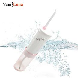 Other Appliances Mini travel portable oral irrigator USB charging foldable can dental sink teeth cleaning alveolar 5 nozzles H240322