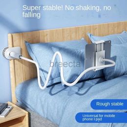 Cell Phone Mounts Holders Universal Phone Holder Bed Desk Clip Lazy Flexible Gooseneck Clamp Long Mount For IPhone 8/7/6 Bed Desk Mobile Phone Holder 240322