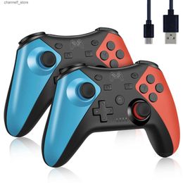 Game Controllers Joysticks Wireless Bluetooth controller compatible with Nintendo Switch Pro Gamepad and Switch Pro/LED/Lite/PC/Android JoystickY240322