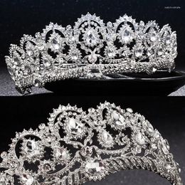 Hair Clips Luxury Bridal Crown But High Quality Crystal Royal Wedding Tiara Crowns Headband Accessories