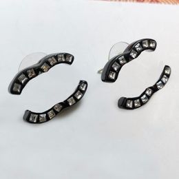 Design Stud Pearl Earrings Designer Studs Diamond Earring Brand Letter Jewelry High Quality Copper Men Womens Valentine Wedding Gifts