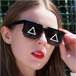 2021 New Squid Personalised Fashion Trendy Glasses Mosaic Shaped Sunglasses