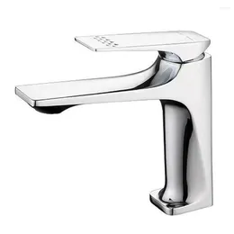 Bathroom Sink Faucets Parts Basin Faucet Vanity Brass Cold Mixer Tap Modern Art Square Brand