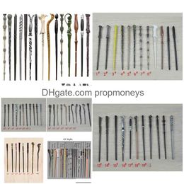 Magic Props 2022 New Creative Cosplay 42 Styles Hogwarts Series Wand Stick Upgrade Resin Magical Drop Delivery Toys Gifts Puzzles Game Dh6Nl