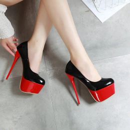 Pumps Size 3542 Sexy Pumps Wedding Women Fetish Shoes High Heel Stripper Pumps 16 Cm Zapatos Mujer Heels for Women Platform Heels