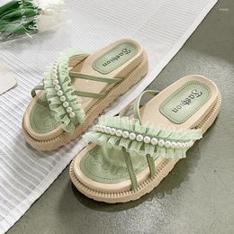 Slippers Fashion Summer Flat Roman Sandals Casual Joker Tide Simple And Fresh Women's Outdoor Beach