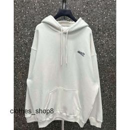 Designer Sweaters Fashion High Home balencigs Mens Hoodies Hoodie Cola Version Men Embroidered Paris Classic Loose Hooded Couple Fi SVWN