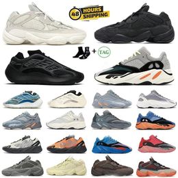 Designer 500 Scarpe da corsa 700 v2 v3 Scarpe da ginnastica da uomo Utilità Nero Blush Bone Bianco Cenere Grigio Argilla Marrone Sale Morbido Alvah Azael Static Solid Grey scarpe da ginnastica da donna sportive