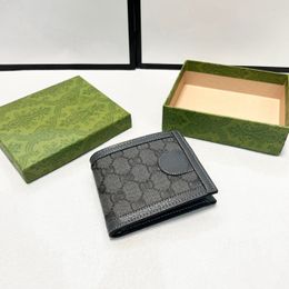 Designer-Tasche, Geldbörse, Vintage-Canvas-Patchwork, kurze, quadratische Herren-Kartentasche
