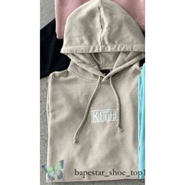 Kith Hoodie Black Embroidery Kith Hoodie Sweatshirts Men Women Box Hooded Sweatshirt Quality Inside Tag 211221 White Fox Hoodie Kith Hoodie Women 2867