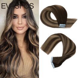 Extensions Omber Tape in Hair Extensions Human Hair Blonde Color Natural European 100% Remy Human Hair Seamless Tape in Extensions For Girl