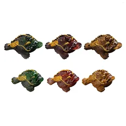 Tea Pets Changing Color Toad Figurine Feng Shui Wealth Frog Pet Ornament For Tray Table Accessories Ceremony