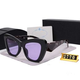 Sunglasses Classic Designer with More Colour Box Vintage Outdoor for Man Goggle Eyeglasses Optional Glasses Beach Sun Woman Triangular Signature UV400