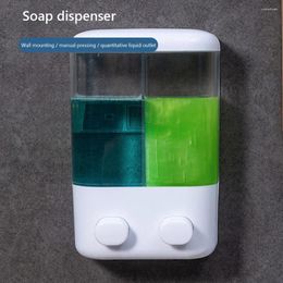 Liquid Soap Dispenser Durable Wall-mounted ABS Pump For Home Kitchen Bathroom