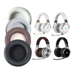 Headphone/Headset Replacement Earpads Ear Pad For Corsair Virtuoso RGB Wireless SE Gaming Headphones Headphone Memory Foam Pads Ear
