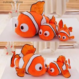 Stuffed Plush Animals Finding No Animal No Clown Fish Doll Plush Toy Pillow ChildrenS Activities Gift Decorative Ornaments For Boys And G L240322
