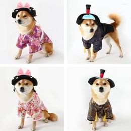 Dog Apparel Pet Clothes Stylish Clothing Set With Fastener Tape For Comfortable Outfits Spring Summer Cat Fashionable