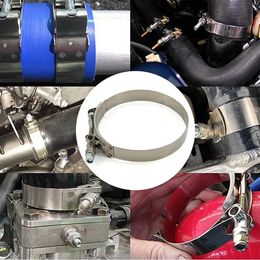 2.0" 2.25" 2.5" 2.75" 3.0" 3.25" 3.5" 4.0" T-Bolt Exhaust Clamp Intake Turbo Exhaust Intercooler Silicone Coupler