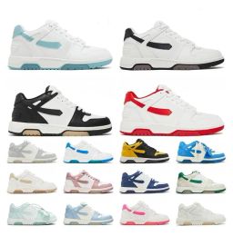 Out Out Off Office Low Top Off Sneakers White Shoes Hellblau Mode Designer Frauen Männer Outdoor-Plattform Sneaker-Laobers Vintage Sports Flat Trainer 36-45