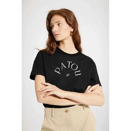 Women's T-Shirt Hot selling Japanese style luxury brand cotton O-neck letter printed pattern T-shirt in 2023 summer Harajuku womens short sleeved T-shirt 240323