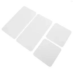 Table Mats 4 Pcs Soap Holder Diatomite Absorbent Tooth Cup Dish Coasters For Drink Kitchen Tray Countertop