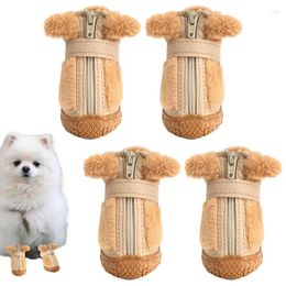 Dog Apparel Boots Protectors Anti-Slip Winter Cat Boot Puppy Shoes Breathable Walking For Indoor