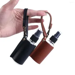 Storage Bottles Hand Washing Perfume Sub-Bottling Cosmetic Containers Empty Spray Bottle Keychain Sanitizer Refillable