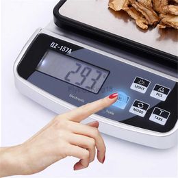 Household Scales 15KG/10KG/3KG Electronic Kitchen Scale Precision Digital Food Scale Household BBQ Baking Balance USB Charging Smart Coffee Scale 240322