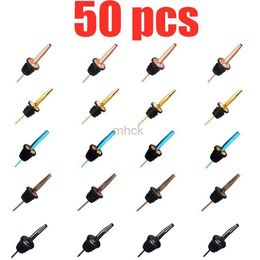 Bar Tools 50pcs Stainless Steel Wine Bottle Stopper Hot-sale Bar Supplies Bottle Spout Pourer Silver/Copper/Gold 240322