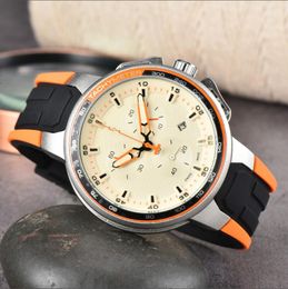 New Quartz watches designer movement watches men high quality luxury mens watch multi-function chronograph Free Shipping