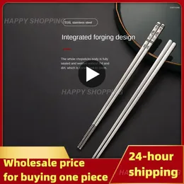 Chopsticks Anti-scald Grade Comfortable Grip Not Easily Deformed Easy To Clean Hollow Tableware