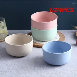 Plates 1/2/4PCS Durable Plastic Multi-use Dinnerware Plate Microwave Safe Tableware Home Anti-Slip Base Dinner Dish