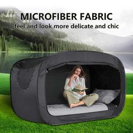 Tents and Shelters Privacy Space Tent Folding Bed Tent Portable Indoor Outdoor Hiking Travelling Tent Block light protect privacy Space Bed Canopy 240322