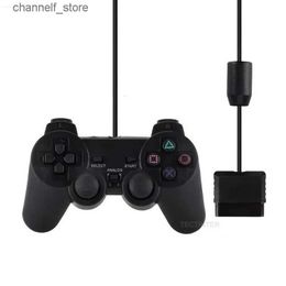 Game Controllers Joysticks Wired Gamepad controller for Mando PS2/PS2 suitable for Playstation 2 vibration shock Joypad Wired USB PC controllerY240322