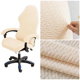 Chair Covers Soft Texture Gaming Protector Thickened Elastic Cover With Zipper Closure For Computer Gamers