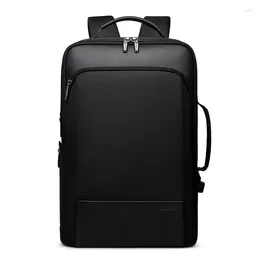 Backpack Waterproof Men's Handbag Business Travel Computer Bag Multi-functional Zipper Can Be Expanded