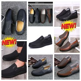 Model Formal Designers GAI Man Black Shoe Points Toe party banquet suit Mens Business heel designer Breathable Shoe EUR 38-50 soft