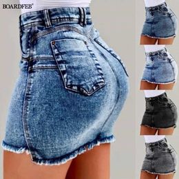 Women's Shorts Womens denim shorts 2023 summer womens casual high waisted ultra-thin jeans hot pants womens thick edged denim shortsL2403