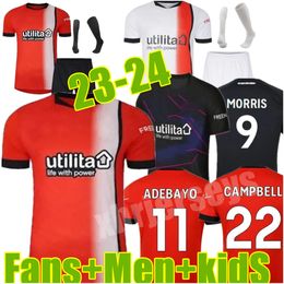 23 24 luton town soccer jerseys morris WOODROW ADEBAYO MORRIS MORRIS 2023 burke hartson curtis lansbury donaghy berry mick home away jersey top football shirt kit